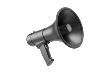Megaphone loudspeaker for public speaking