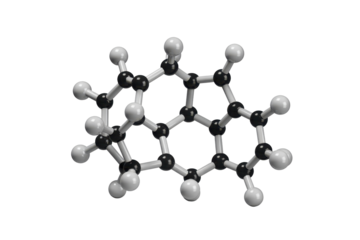 Molecular model of coronene