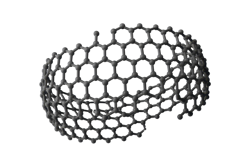 Distorted carbon nanotube structure