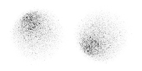 Halftone gradient. Dotted gradient, smooth dots spraying and halftones dot background seamless horizontal geometric pattern vector template set. unique dots modern circles