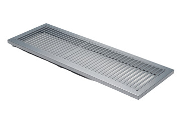 Stainless steel drip tray with grate