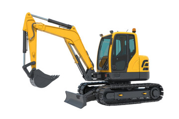 Yellow Excavator