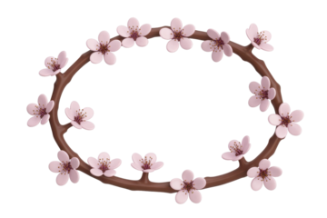 Cherry Blossom Frame