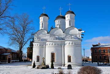 Suzdal, Russia, Rizopolozhensky cathedral