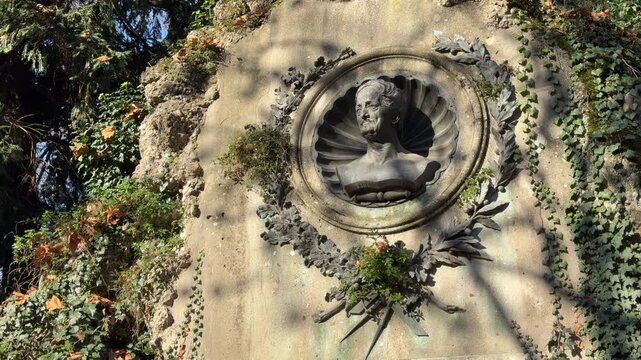 Indro Montanelli Public Gardens in Milan, historic urban park with trees and pathways