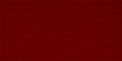 A textured red grunge background features aged paper and vintage fabric material with a rough canvas pattern and old cloth surface for a retro textile design wallpaper