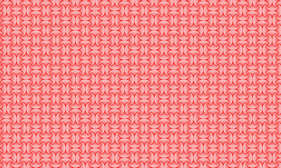 Abstract Geometric Seamless Pattern in Shades of Coral and Pink