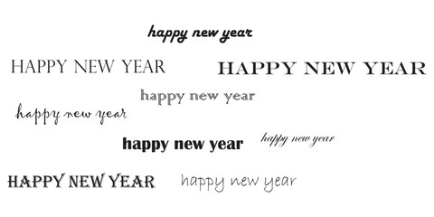 Happy New Year 2026 poster design with fireworks on clean background. New year banner and poster design best for greetings and social media use. © DESIGNER SM
