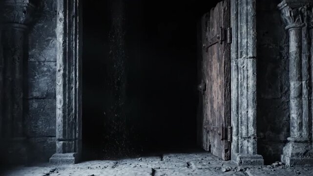 Mysterious Doorway - A Journey into the Unknown.