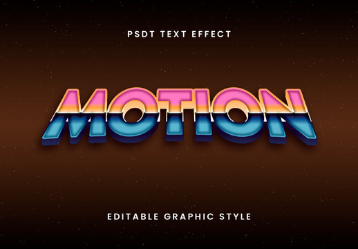 Pink And Blue 80s Action Movie Text Effect Bold Chrome Font