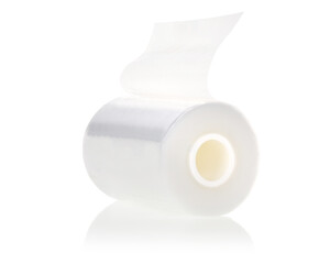 Roll of Transparent Plastic Stretch Film