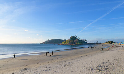 Magnifique paysage de mer à Trébeurden en Bretagne- France
