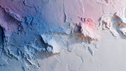 Naklejka premium Detailed overlapping brush strokes creating texture and clean copy zone