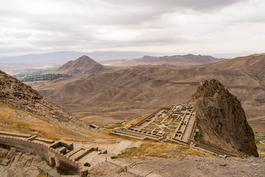 Alinja Castle Rising Above the Mountains of Nakhchivan
