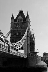 Obraz premium Tower Bridge is a Grade I listed combined bascule and suspension bridge in London, built between 1886 and 1894, designed by Horace Jones