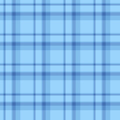Seamless Light Blue Checkered Pattern in a classic Textile style. Repeating Background suitable for Fabric, fashion design, Wrapping paper, Wallpapers, Packaging, Scrapbooking, Digital backgrounds. 