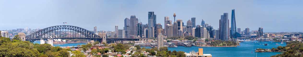 D Sydney Waverton tele panorama