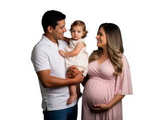 Growing Together: A Family’s Joyful Anticipation of New Life”