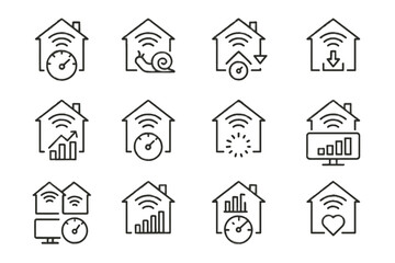 Download wi icon troubleshooting fi health speed quality vector issue test internet