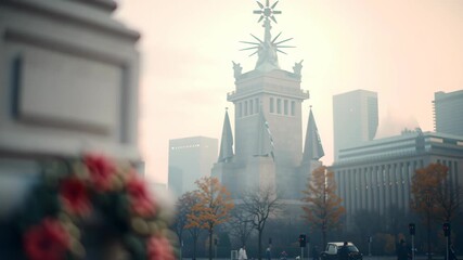 National Freedom Day and justice heritage wreath honoring freedom and justice.