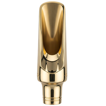 Gold Saxophone Mouthpiece Brass Musical Instrument Reed Placement Sound Production Jazz Orchestral