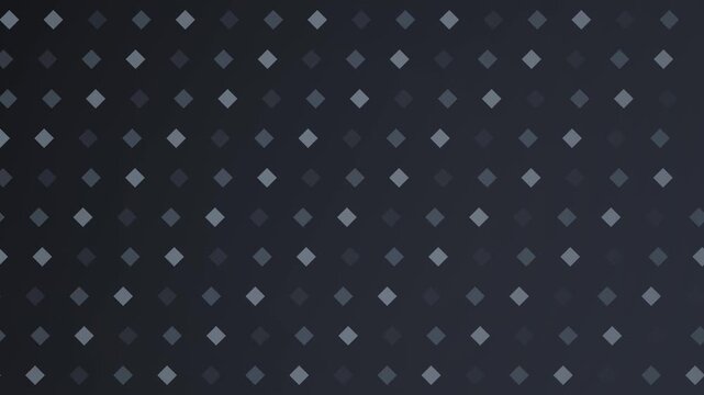 Dynamic diamond pattern animation against a dark backdrop