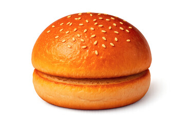 hamburger isolated on white