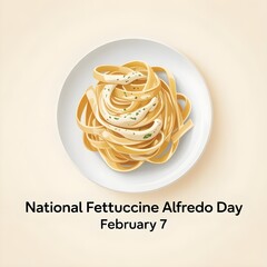 National Fettuccine Alfredo Day: A Creamy, Minimalist Celebration on February 7