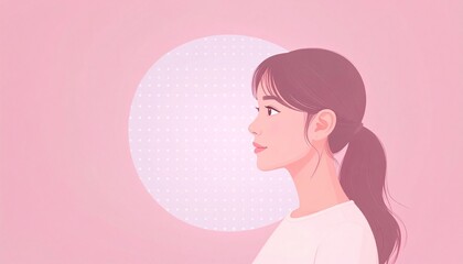 Fantasy Anime Girl Portrait generated AI