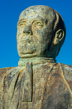  Paulo Jos&eacute; Tavares, Bishop of Macau, on display in the parish of Rabo de Peixe, S&atilde;o Miguel, Azores, Portugal.