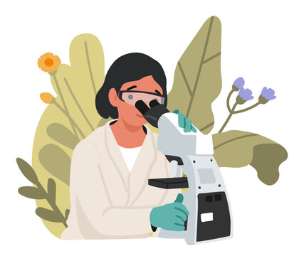 Woman doctor providing scientific research behind herbal and homeopathic healthcare products