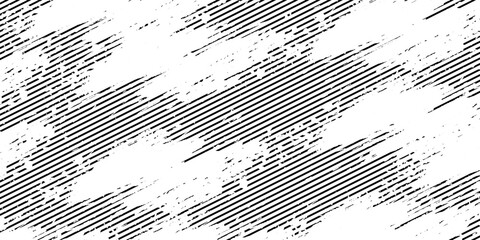 Slash line. Border with diagonal lines. Angle of tilt stripes. Black pattern of footer isolated vector on white background.