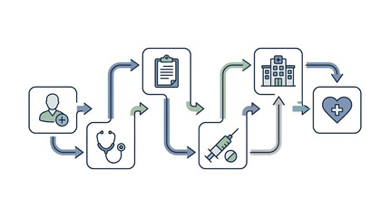 Medical professional providing healthcare services in a hospital setting