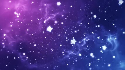 abstract background with stars - Powered by Adobe