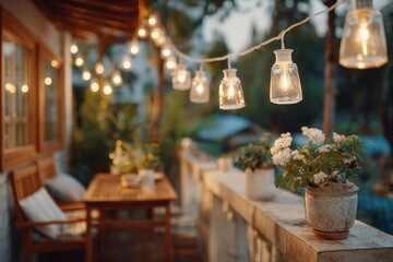 Soft Bokeh Lights in Warm Tones