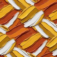 Autumn Impasto Oil Paint Texture for Abstract Art Background