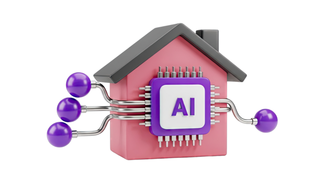 AI Smart Home Concept - Powered by Adobe