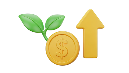 Financial Growth and Investment Symbol