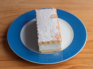 Deliciously Light and Fluffy Vanilla Cake Slice
