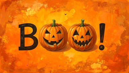 Halloween Boo Pumpkins and Spooky Fun for the Holiday Season.