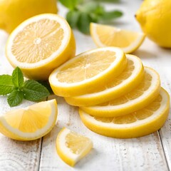 lemon and mint
