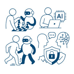 Artificial intelligence robot human chess security technology communication innovation