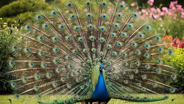 peacock vibrant