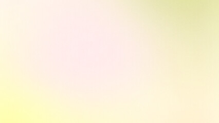 Obraz premium Light pastel yellow grainy abstract gradient background with minimal softness