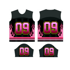 Sports Jersey Design vector n...