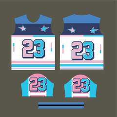 Sports Jersey Design vector n...
