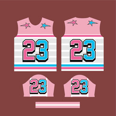 Sports Jersey Design vector n...