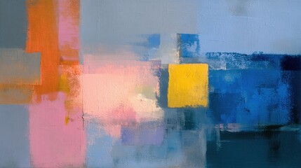 Abstract Blocks of Color Expressionism
