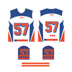 Sports Jersey Design vector n...