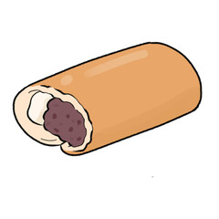 あんまきのかわいいイラスト